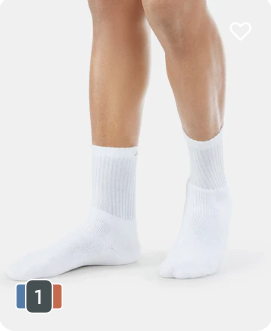 Compact Cotton Long Elastic Show Sock With stay... (Copy)